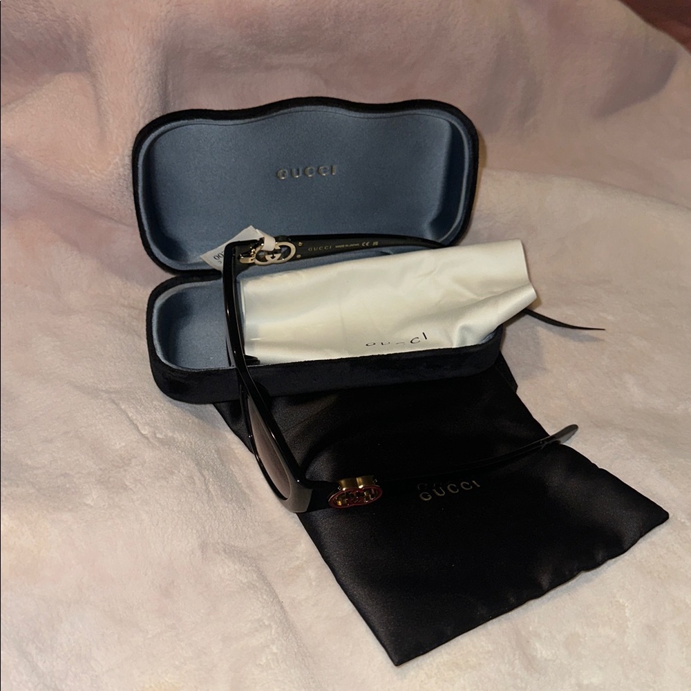 Authentic Gucci Lunar New Year Hailey 57MM Round Sunglasses